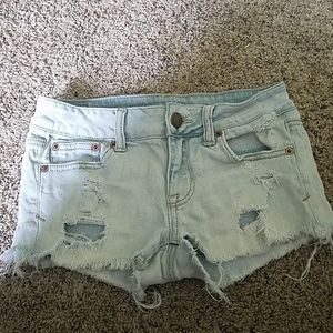 Womens american eagle stretch shorts
